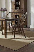 The Gray Barn Hearthstone Ridge Tobacco Windsor Back Side Chair (Set of 2)