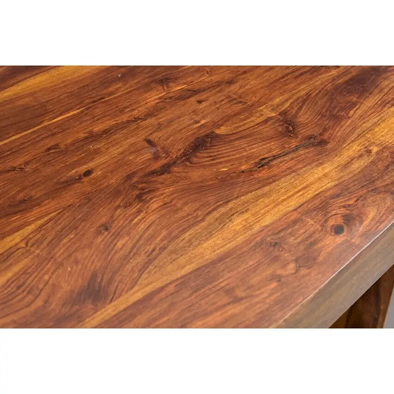 80 in. Solid Sheesham Wood Dining Table