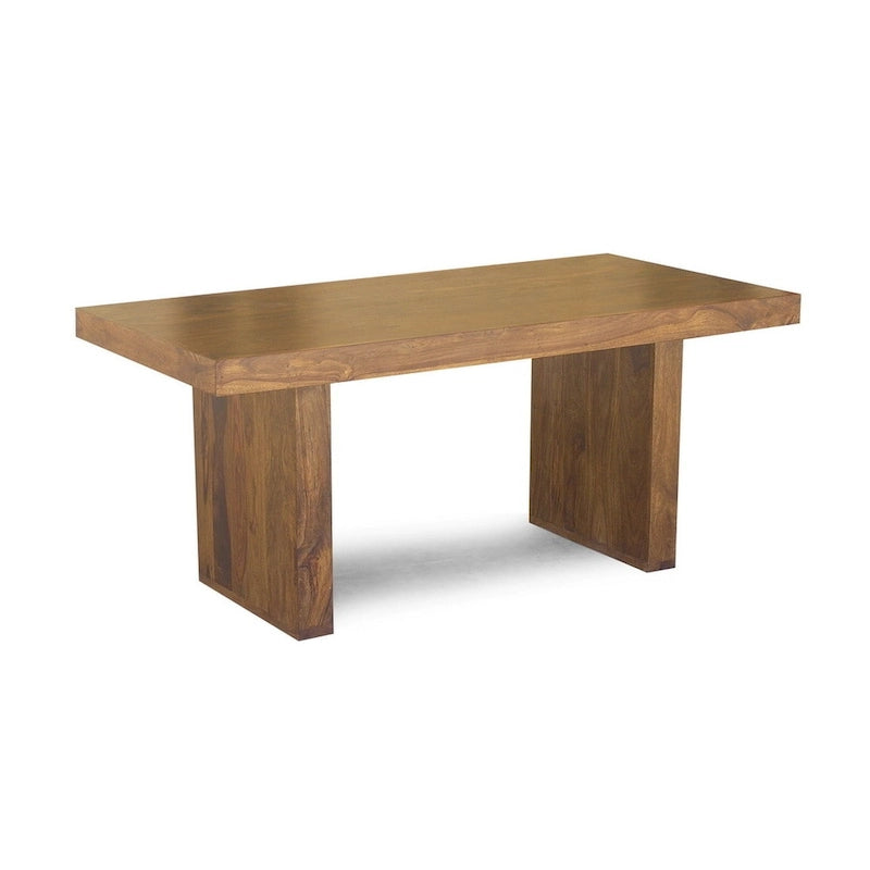 80 in. Solid Sheesham Wood Dining Table
