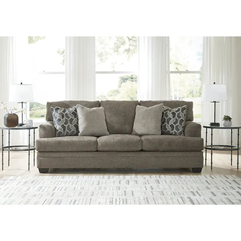 Transitional Upholstered Sofa - 92W x 41D x 39H in