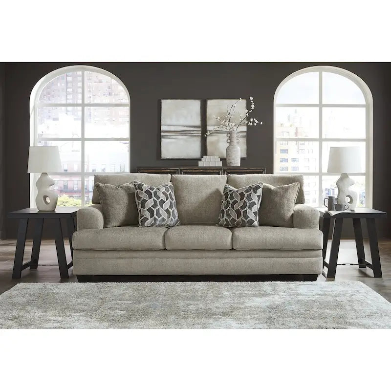 Transitional Upholstered Sofa - 92W x 41D x 39H in