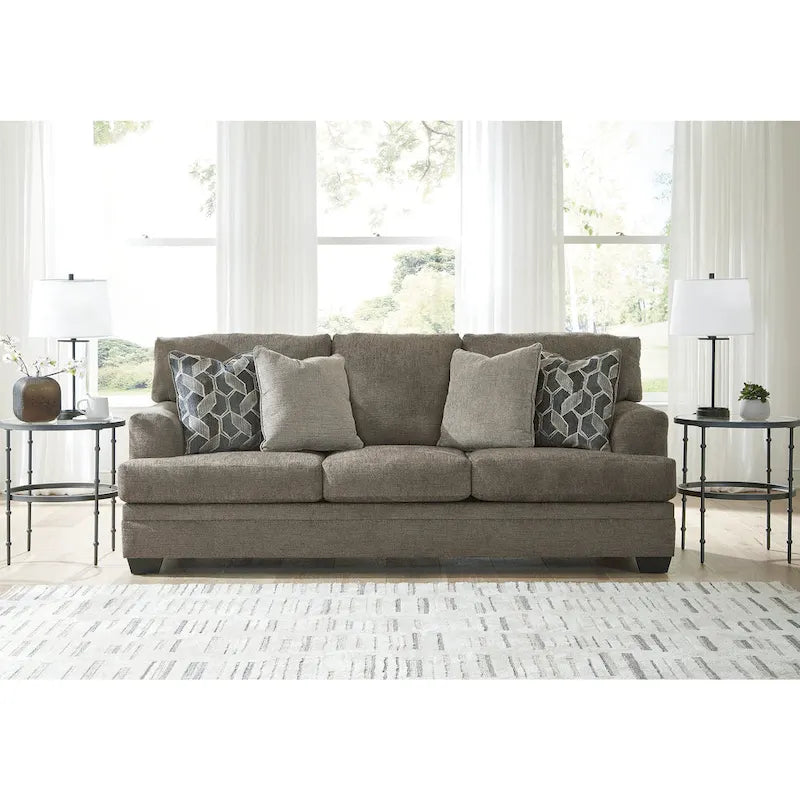 Transitional Upholstered Sofa - 92W x 41D x 39H in