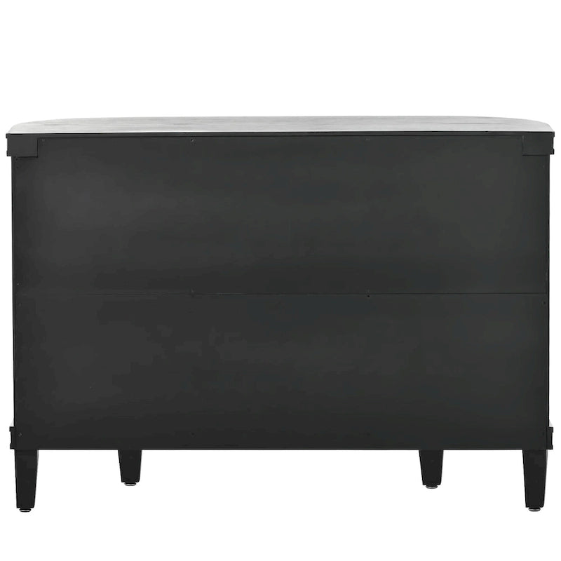 Accent Storage Cabinet Sideboard Wooden Cabinet with Antique Pattern Doors for Hallway, Entryway, Living Room